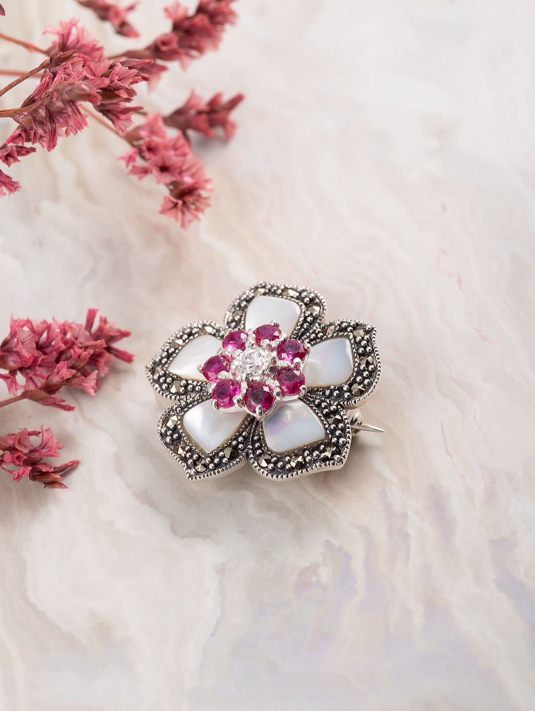 91531 Брошь-кулон (Ag 925)