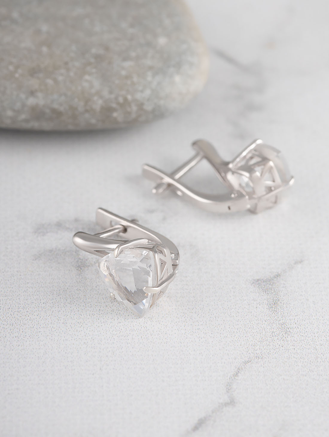 1560R Горный Серьги (Ag 925)