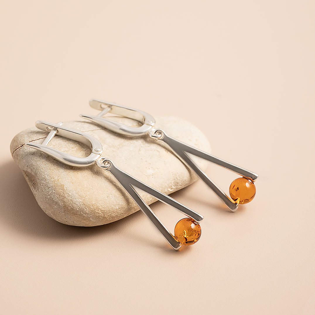 812490 кор Серьги (Ag 925)