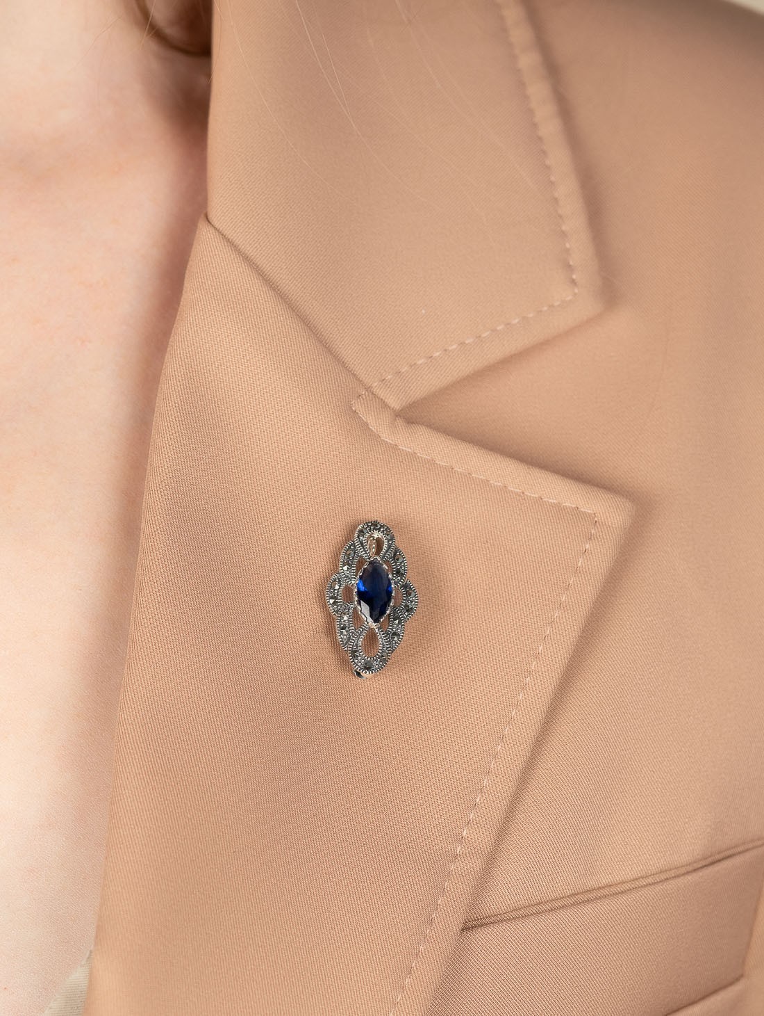 91628 Брошь (Ag 925)