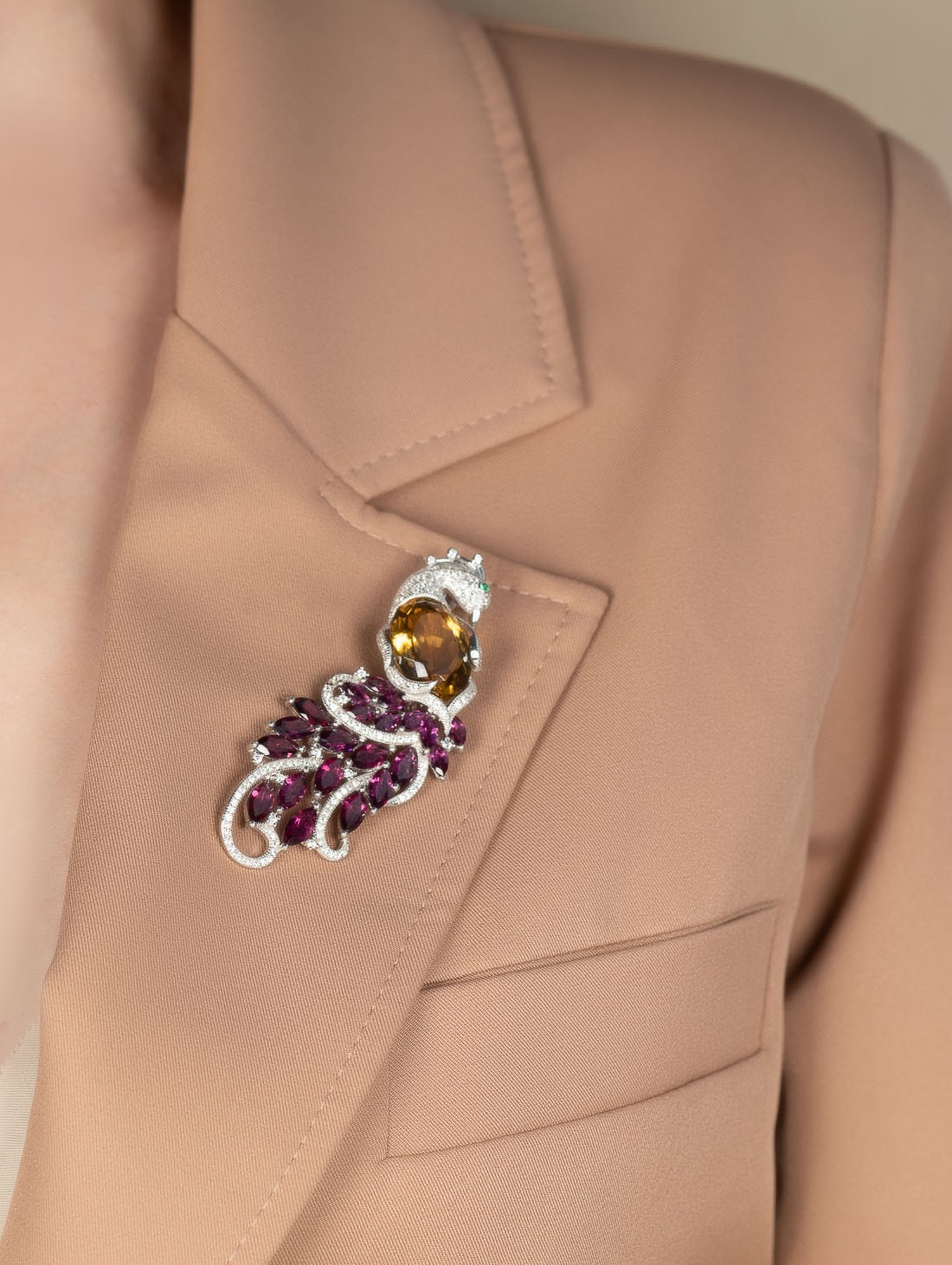 791 Брошь-кулон (Ag 925)