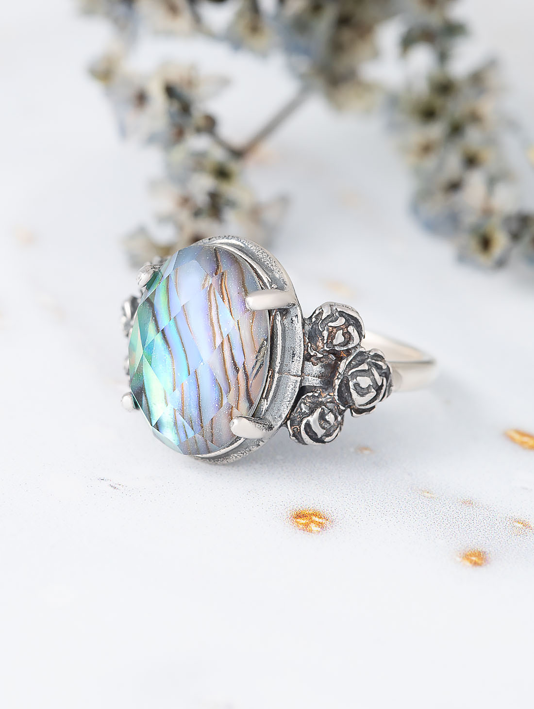 041382 Кольцо (Ag 925)