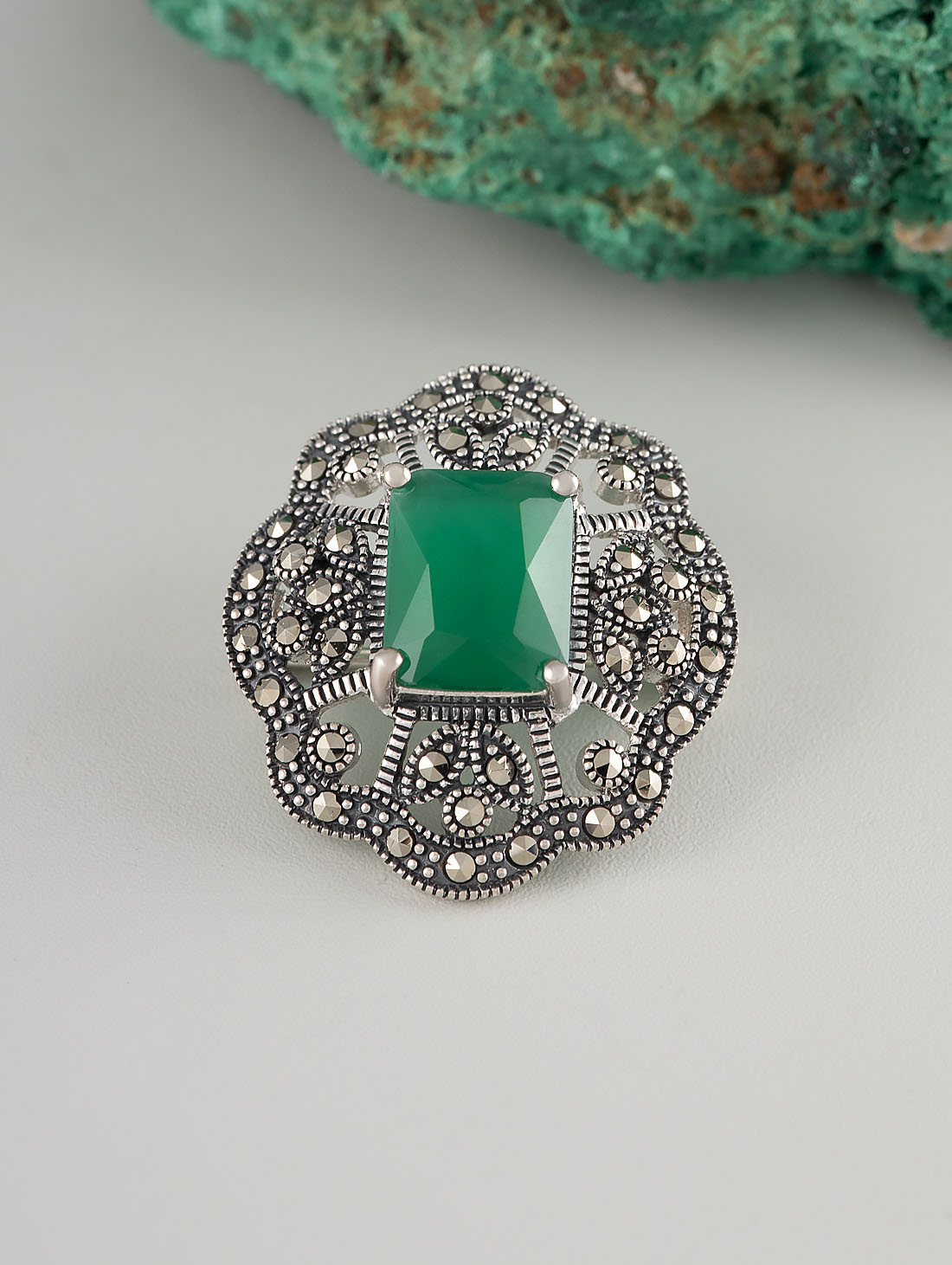 91583 Брошь (Ag 925)