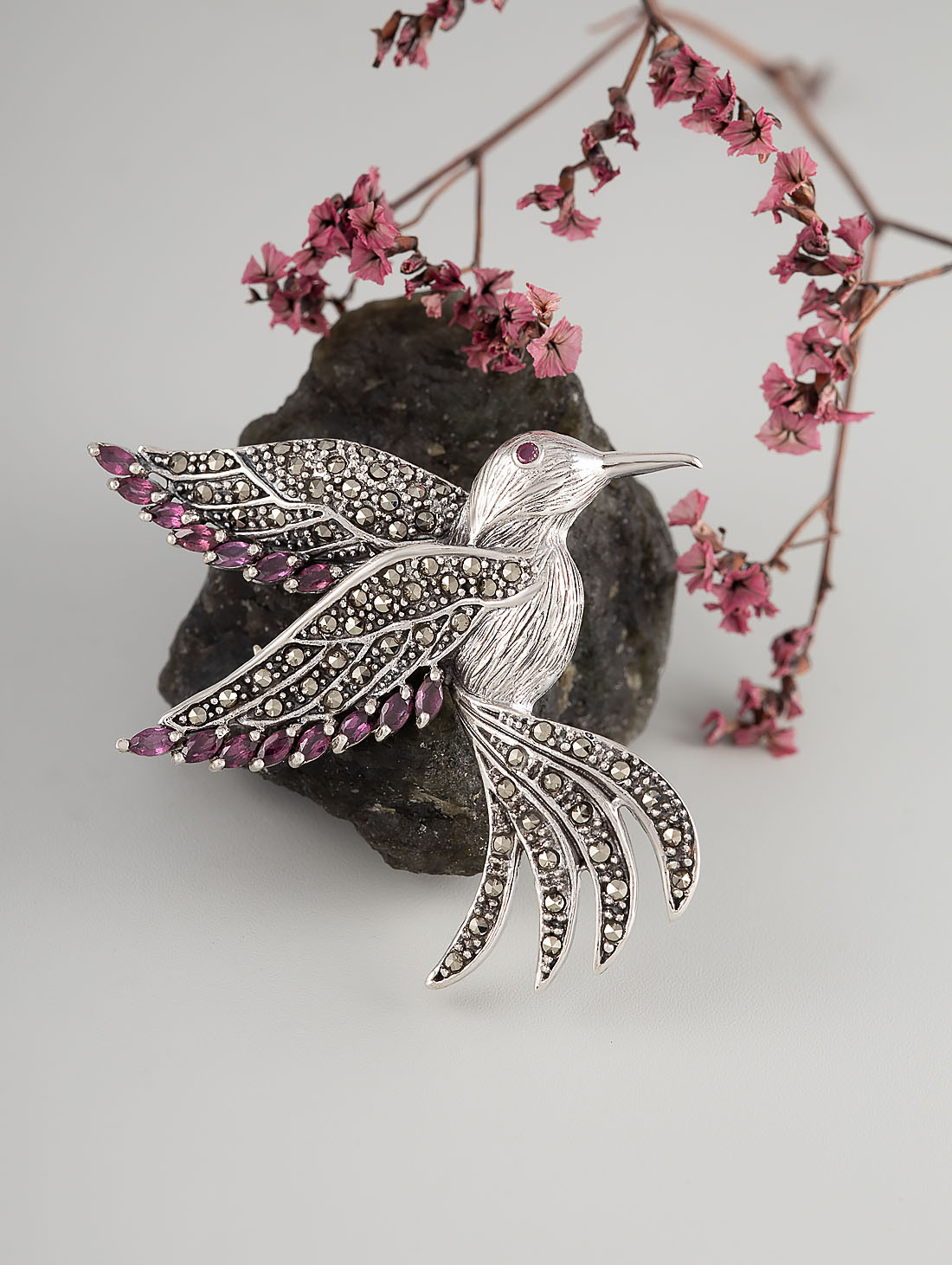 91586 Брошь (Ag 925)