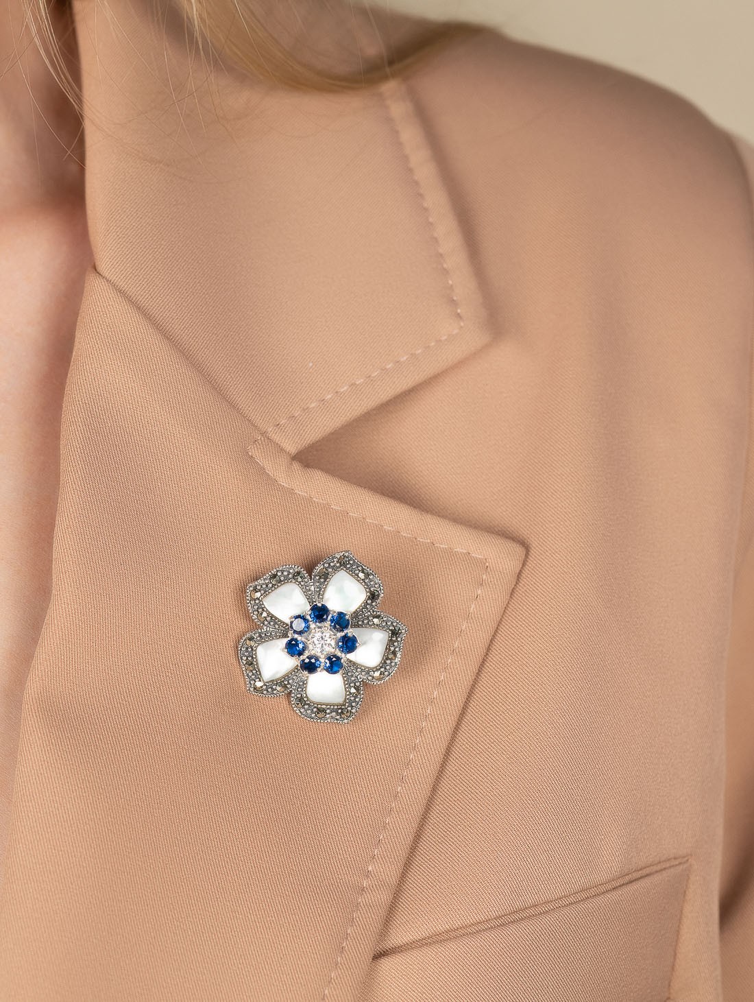 91532 Брошь-кулон (Ag 925)