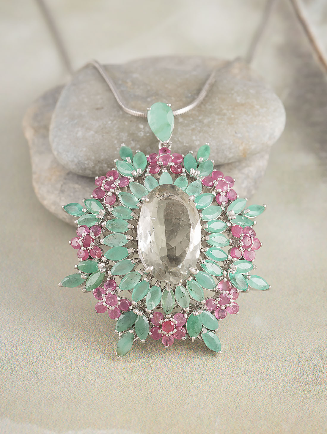 299 Брошь-кулон (Ag 925)