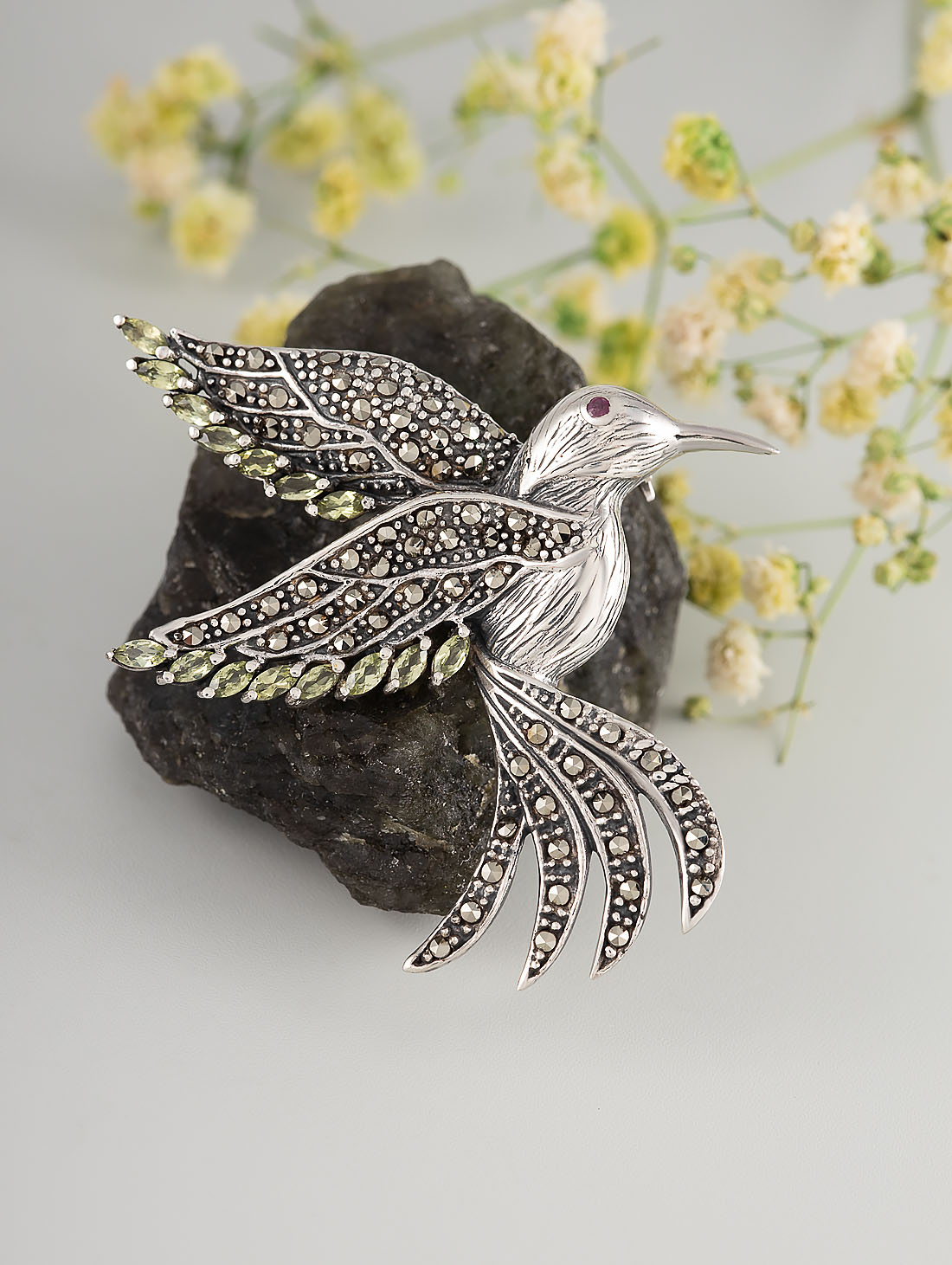 91587 Брошь (Ag 925)