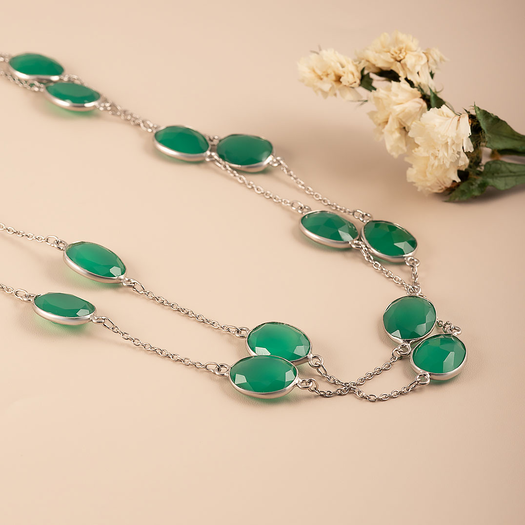 9112 Колье (Ag 925)