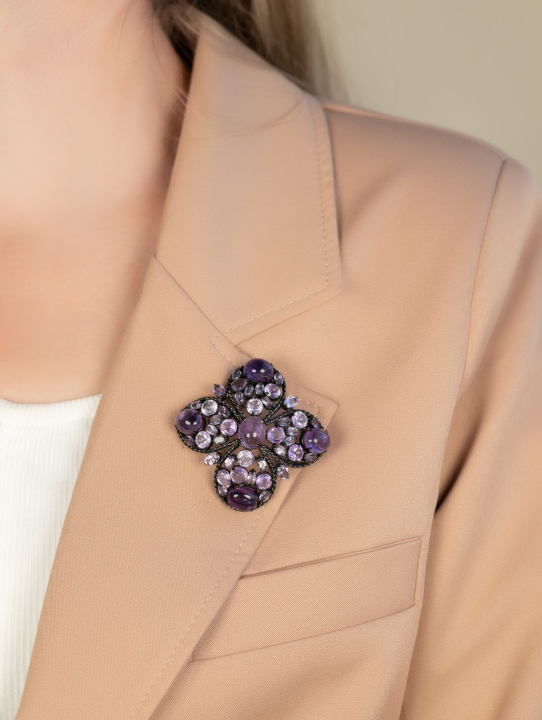 042365 Брошь-кулон (Ag 925)