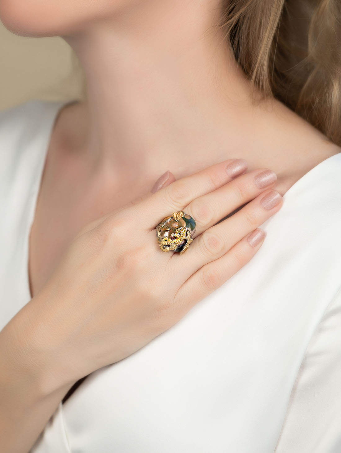 041390 Кольцо (Ag 925)