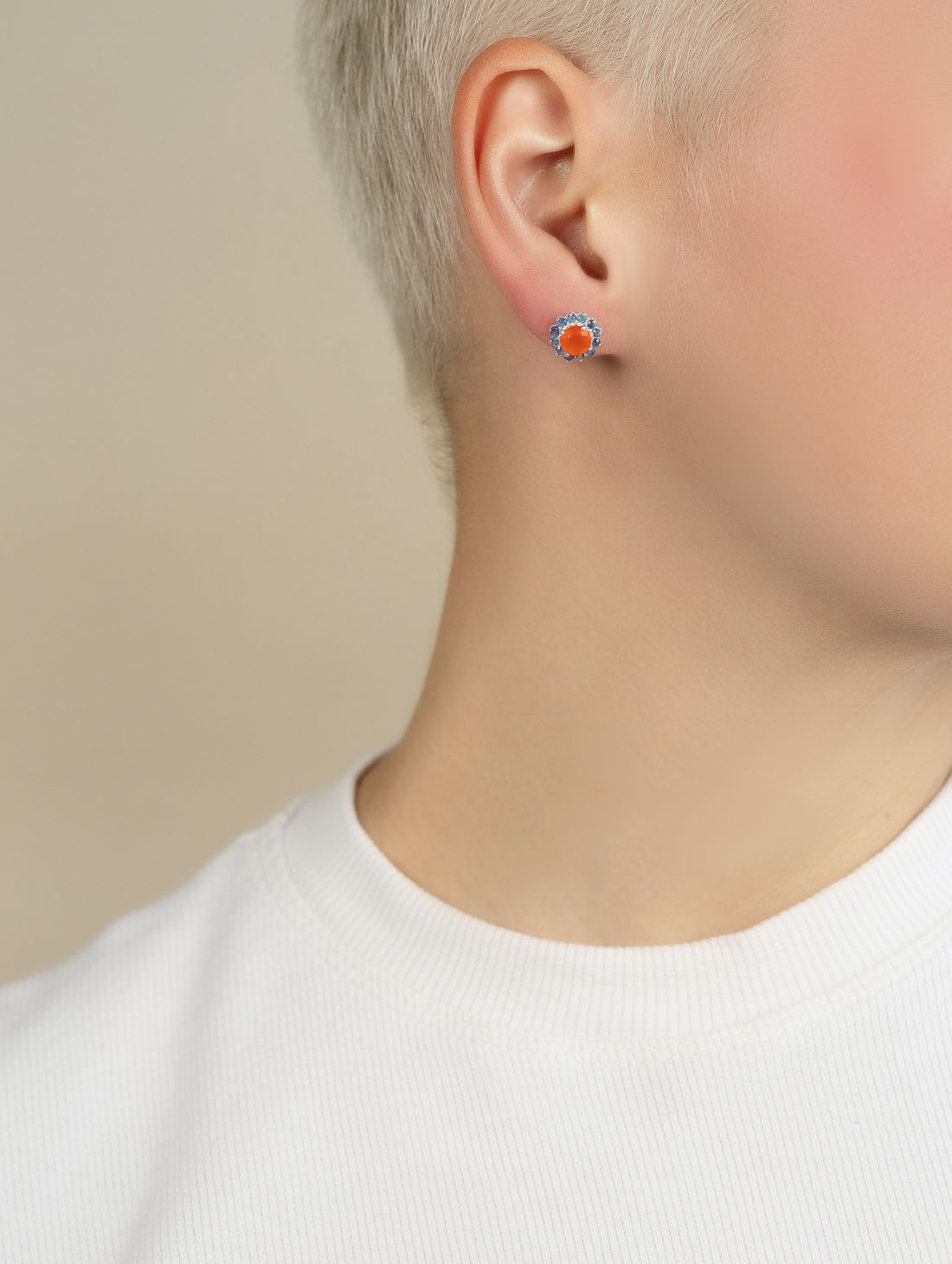 9379 Серьги пуссеты (Ag 925)