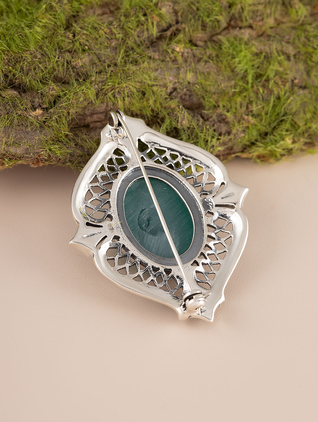 91614 Брошь (Ag 925)