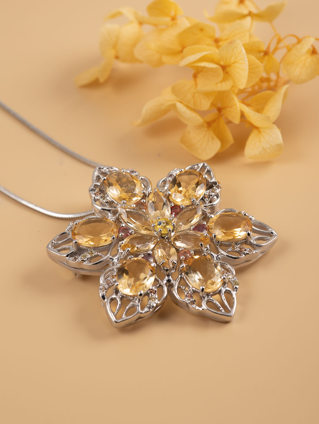 042349 Брошь-кулон (Ag 925)