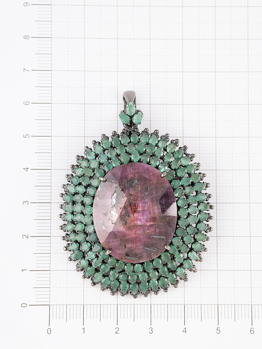 291 Брошь-кулон (Ag 925)