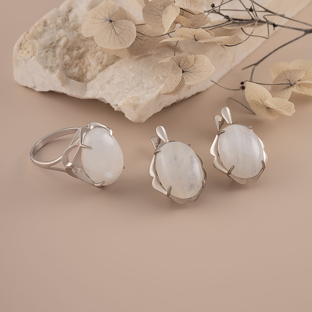 0575R Лунный Кольцо (Ag 925)