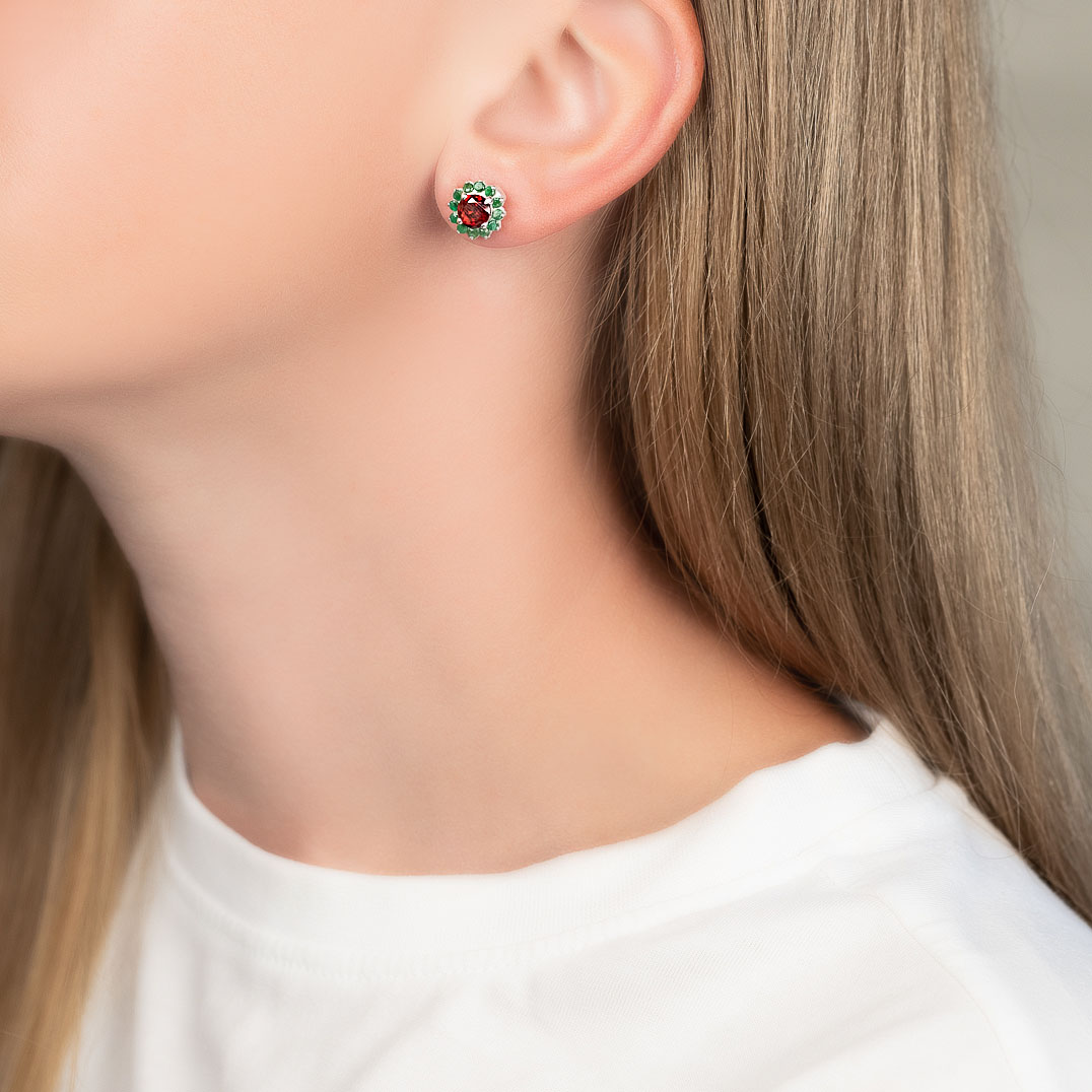 9270 Серьги пуссеты (Ag 925)