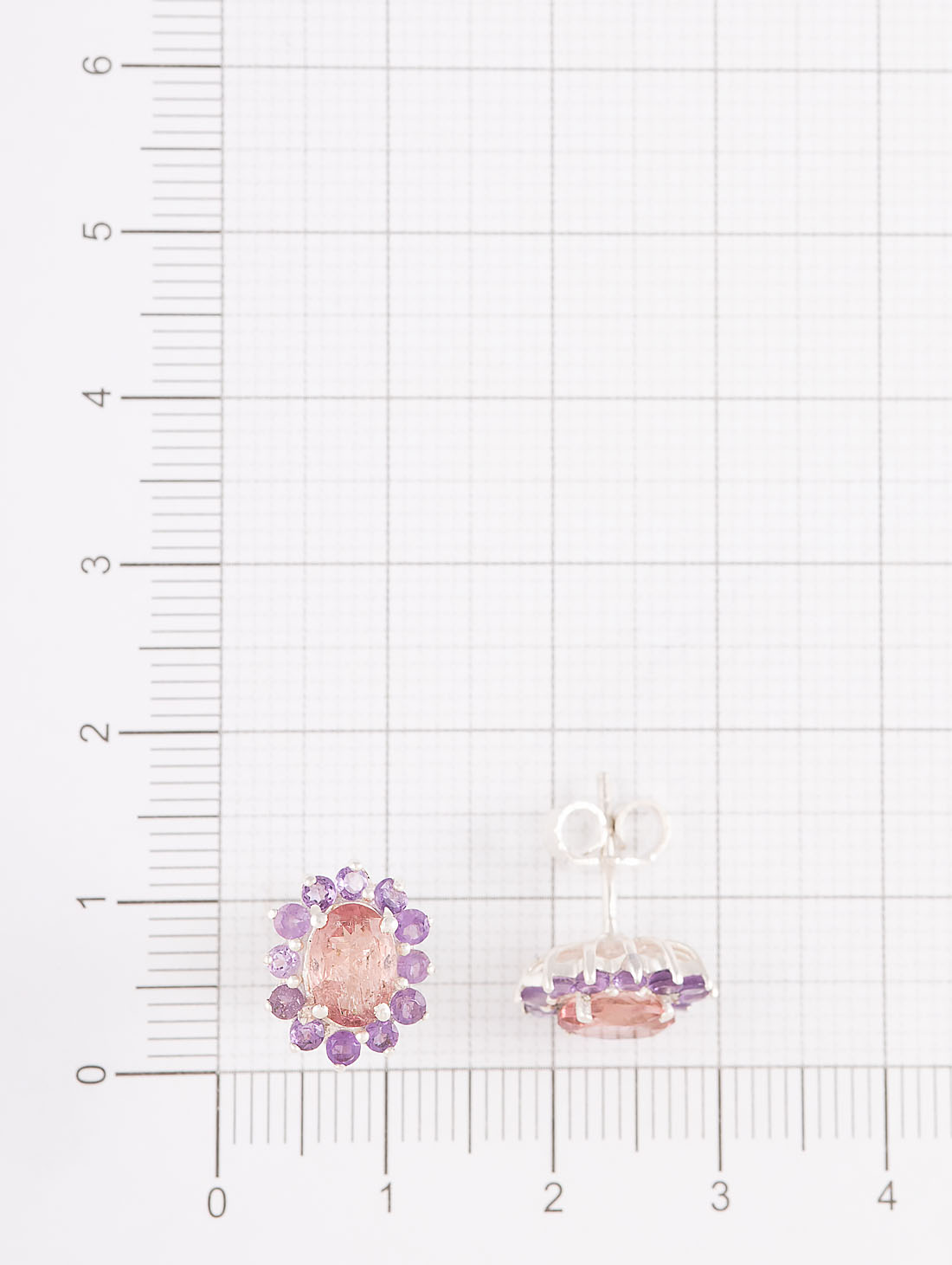 9506 Серьги пуссеты (Ag 925)