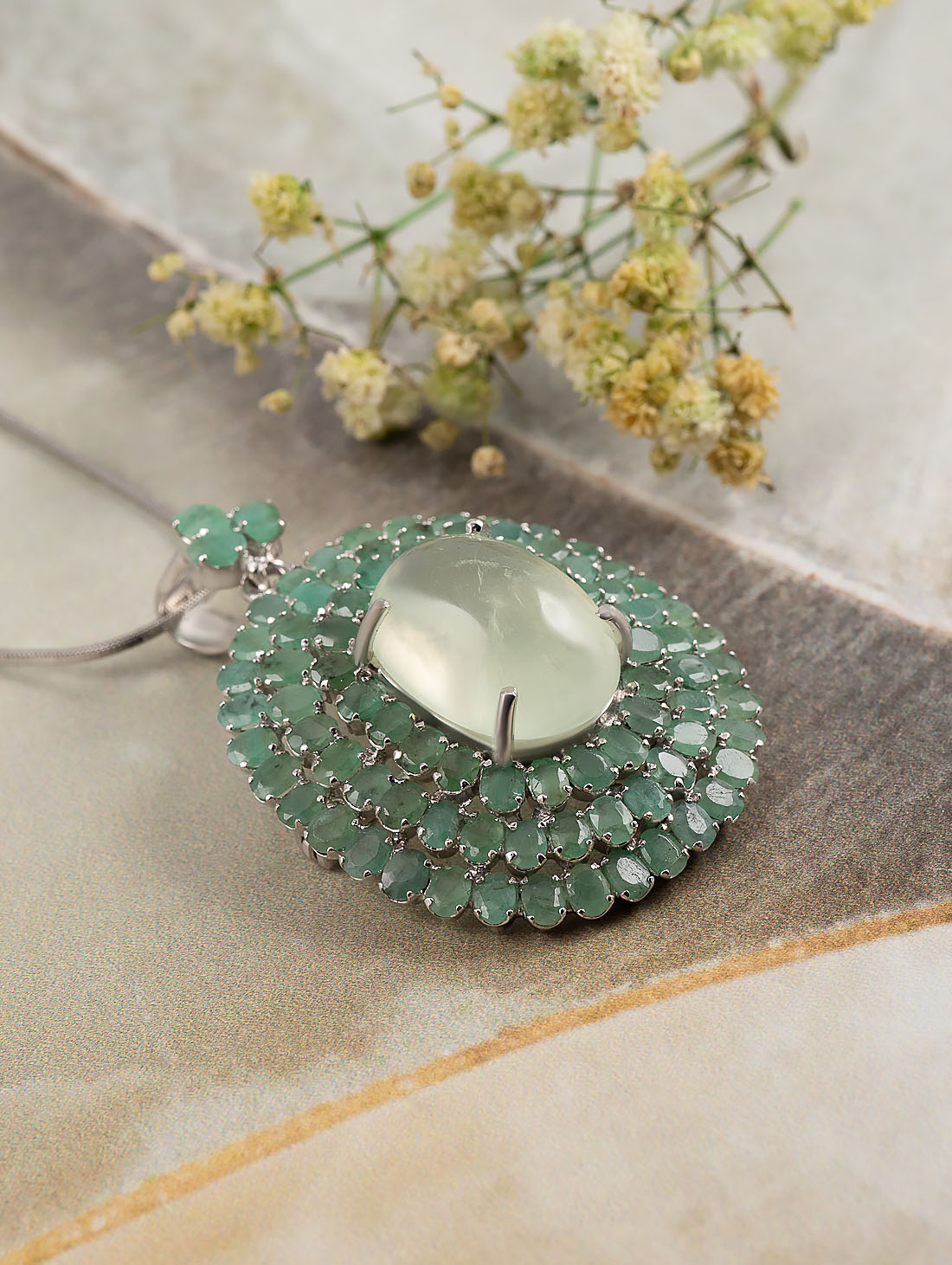 042332 Брошь-кулон (Ag 925)