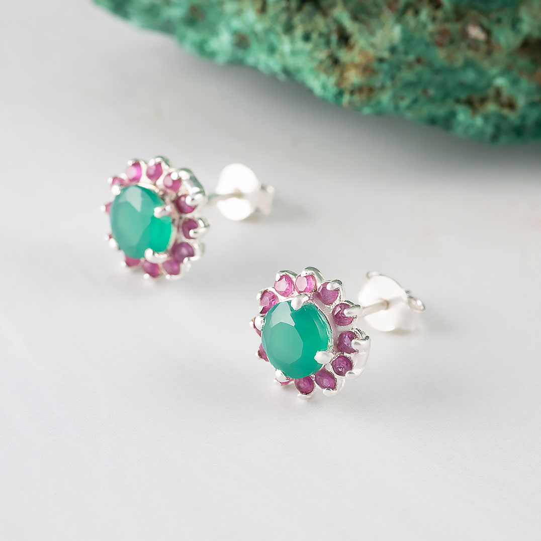 9266 Серьги пуссеты (Ag 925)