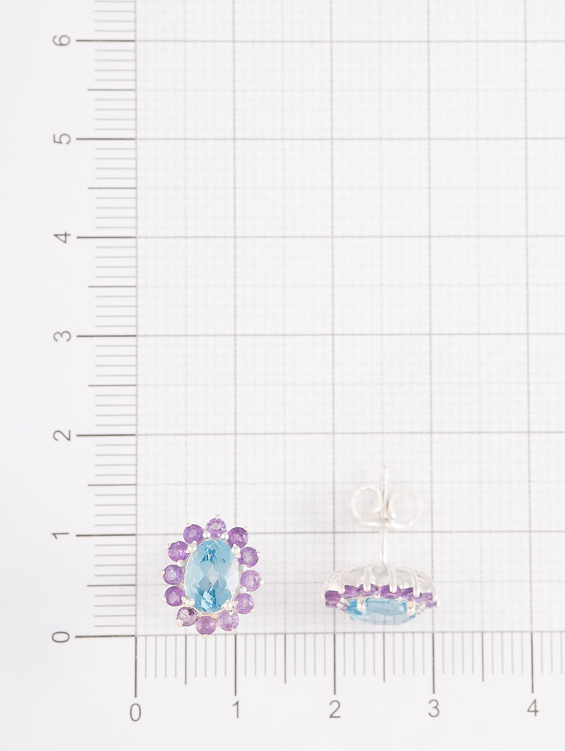 9518 Серьги пуссеты (Ag 925)