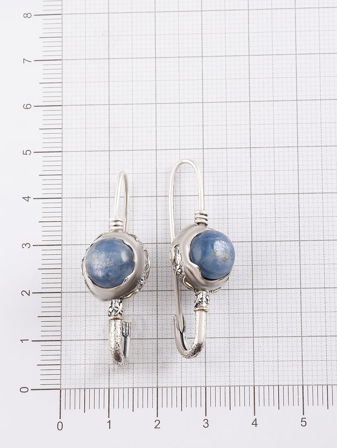 Err1346z Кианит Серьги (Ag 925)