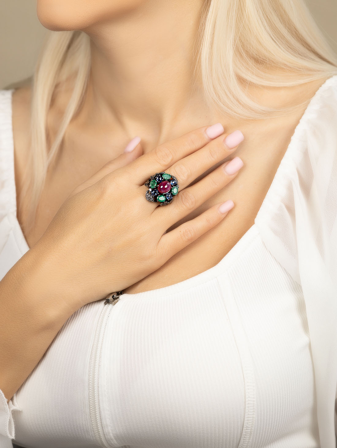 032327 Кольцо (Ag 925)