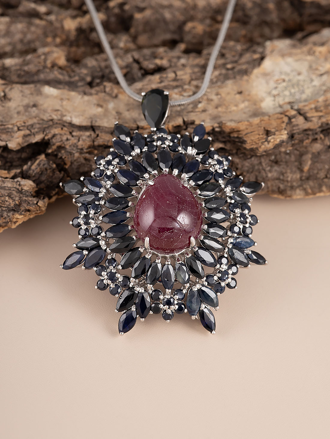 298 Брошь-кулон (Ag 925)