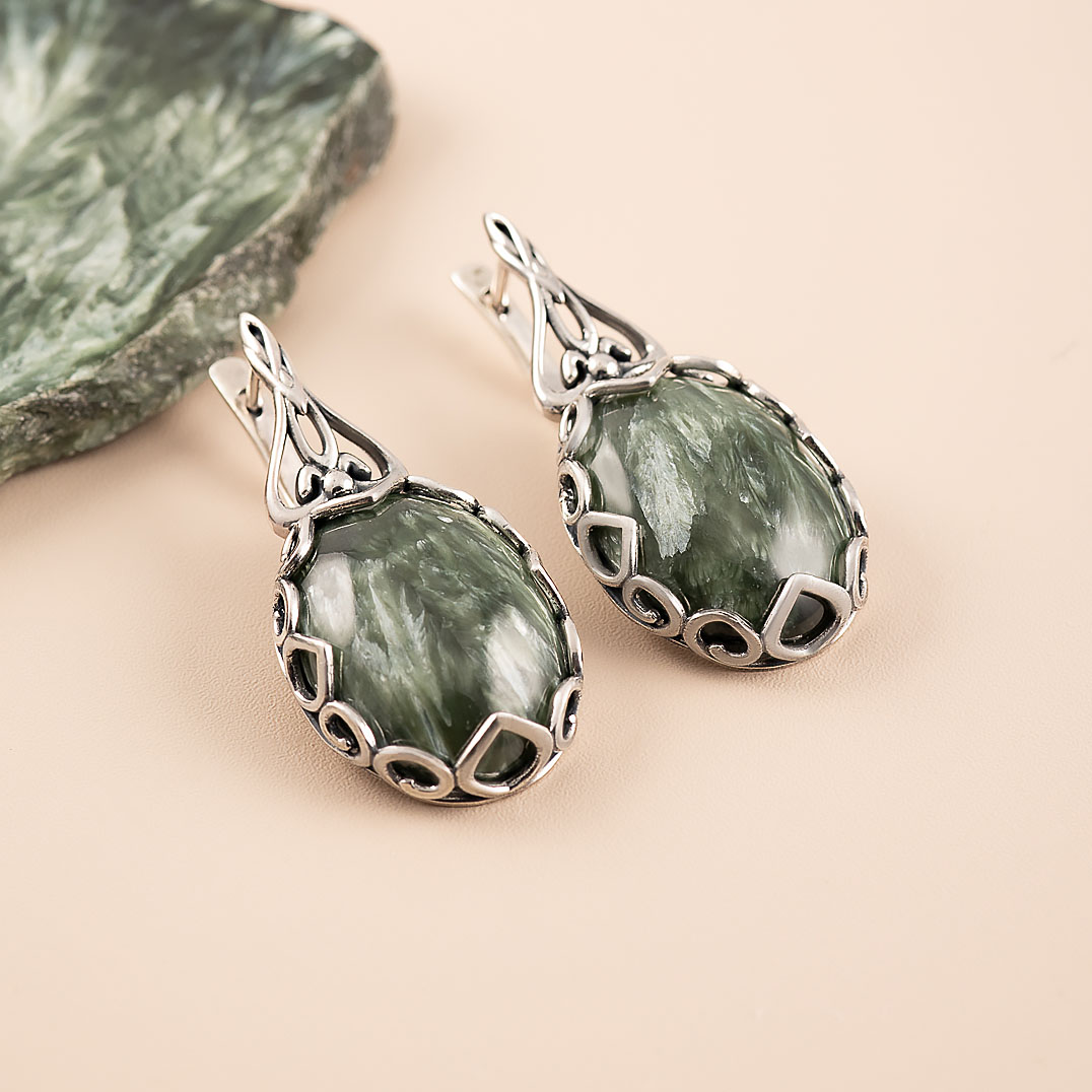 056365 Серьги (Ag 925)