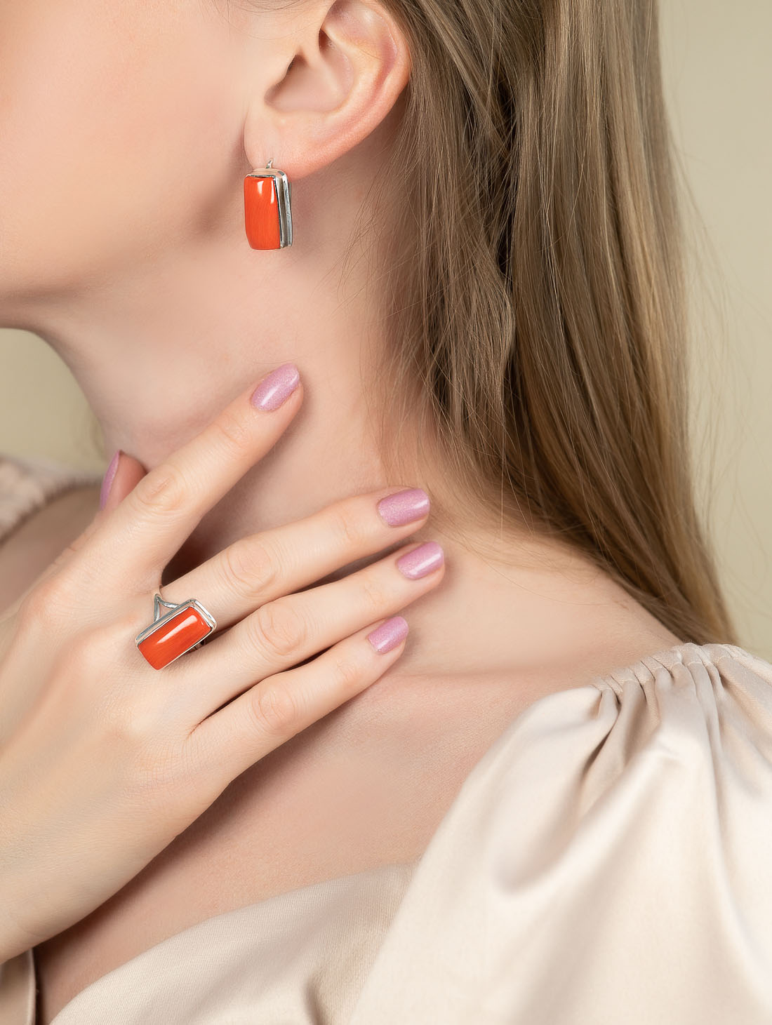 88743 Серьги (Ag 925)