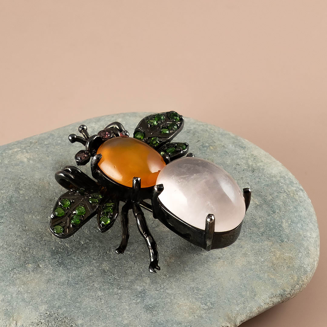 01229 Брошь-кулон (Ag 925)