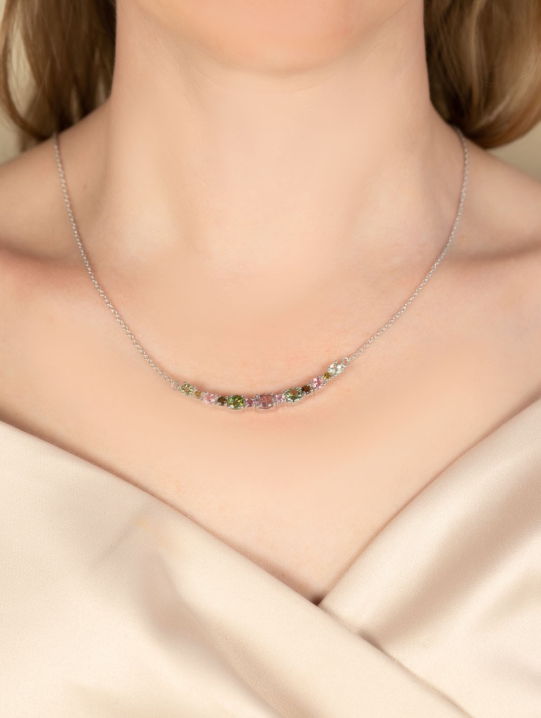 95985 Колье (Ag 925)