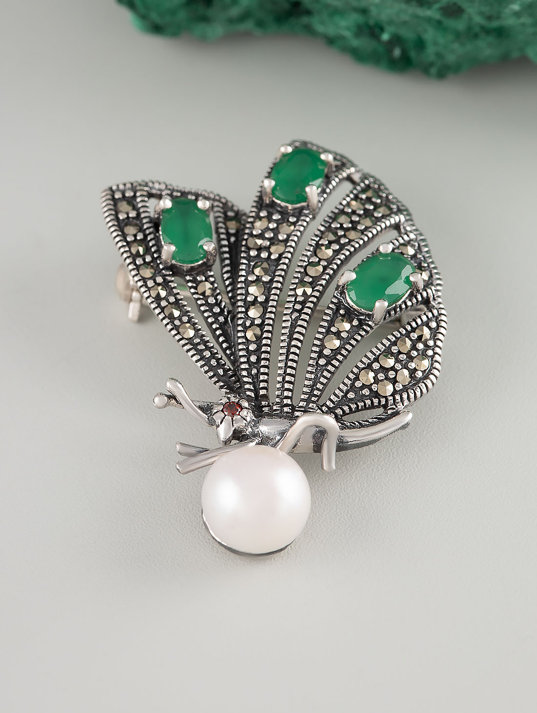 91565 Брошь (Ag 925)