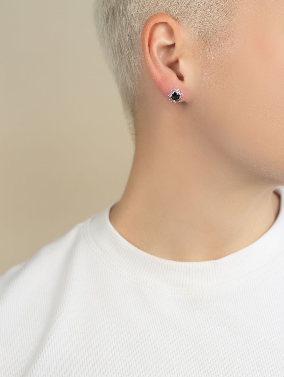 9385 Серьги пуссеты (Ag 925)