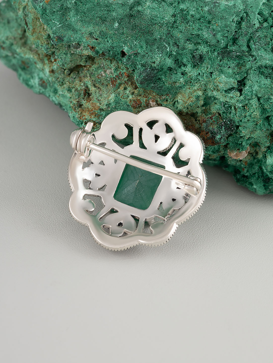 91583 Брошь (Ag 925)