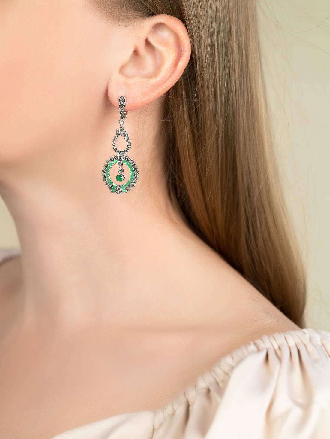 300197 Серьги (Ag 925)