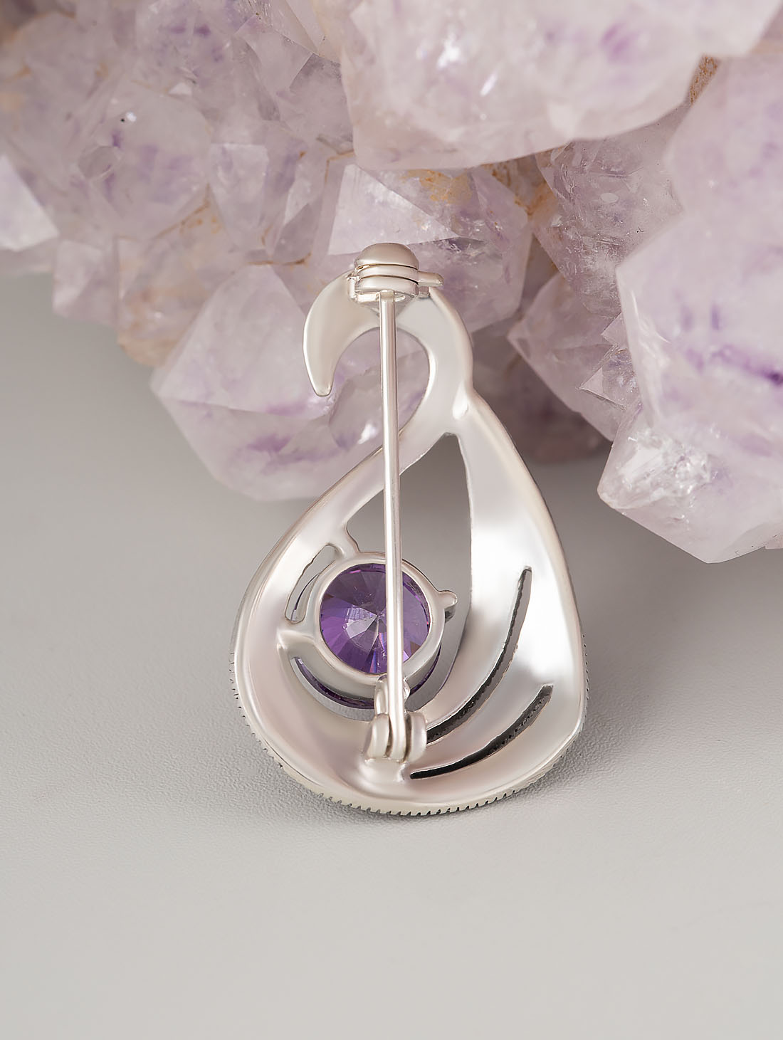 91623 Брошь (Ag 925)