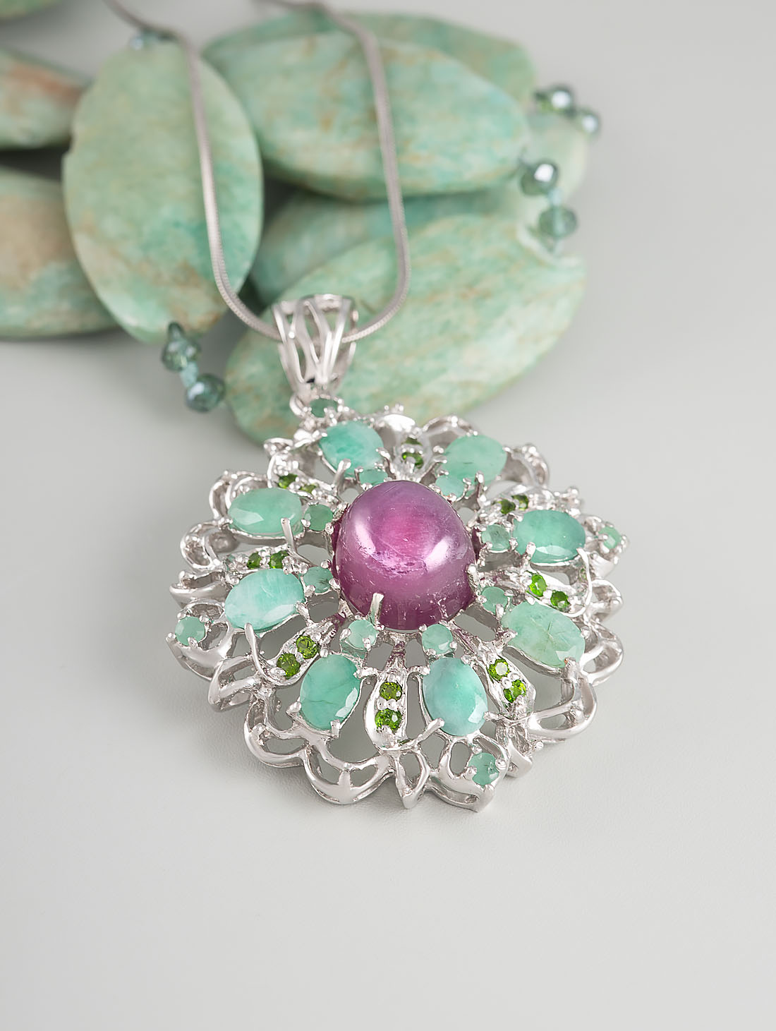 290 Брошь-кулон (Ag 925)