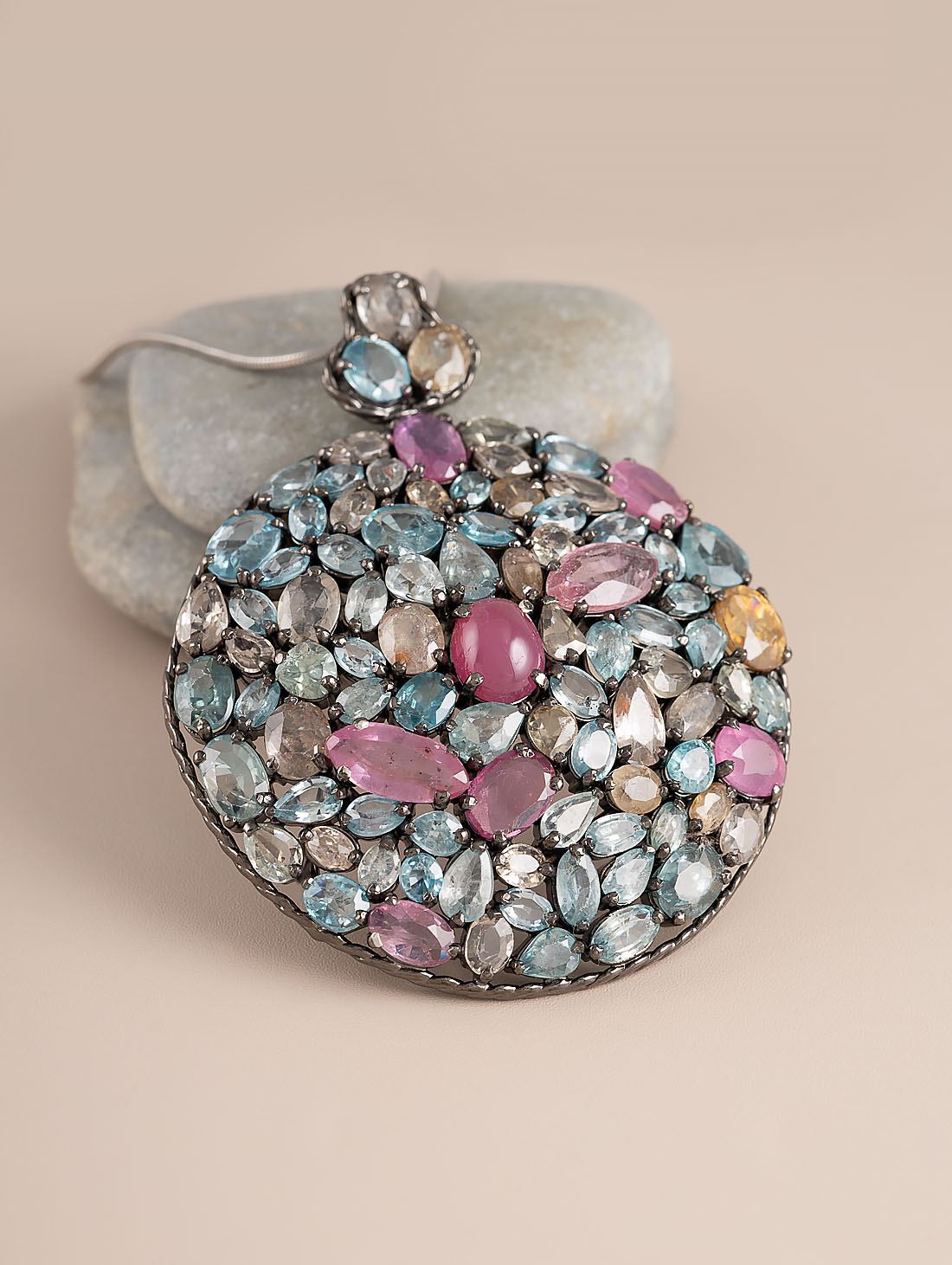 308 Брошь-кулон (Ag 925)