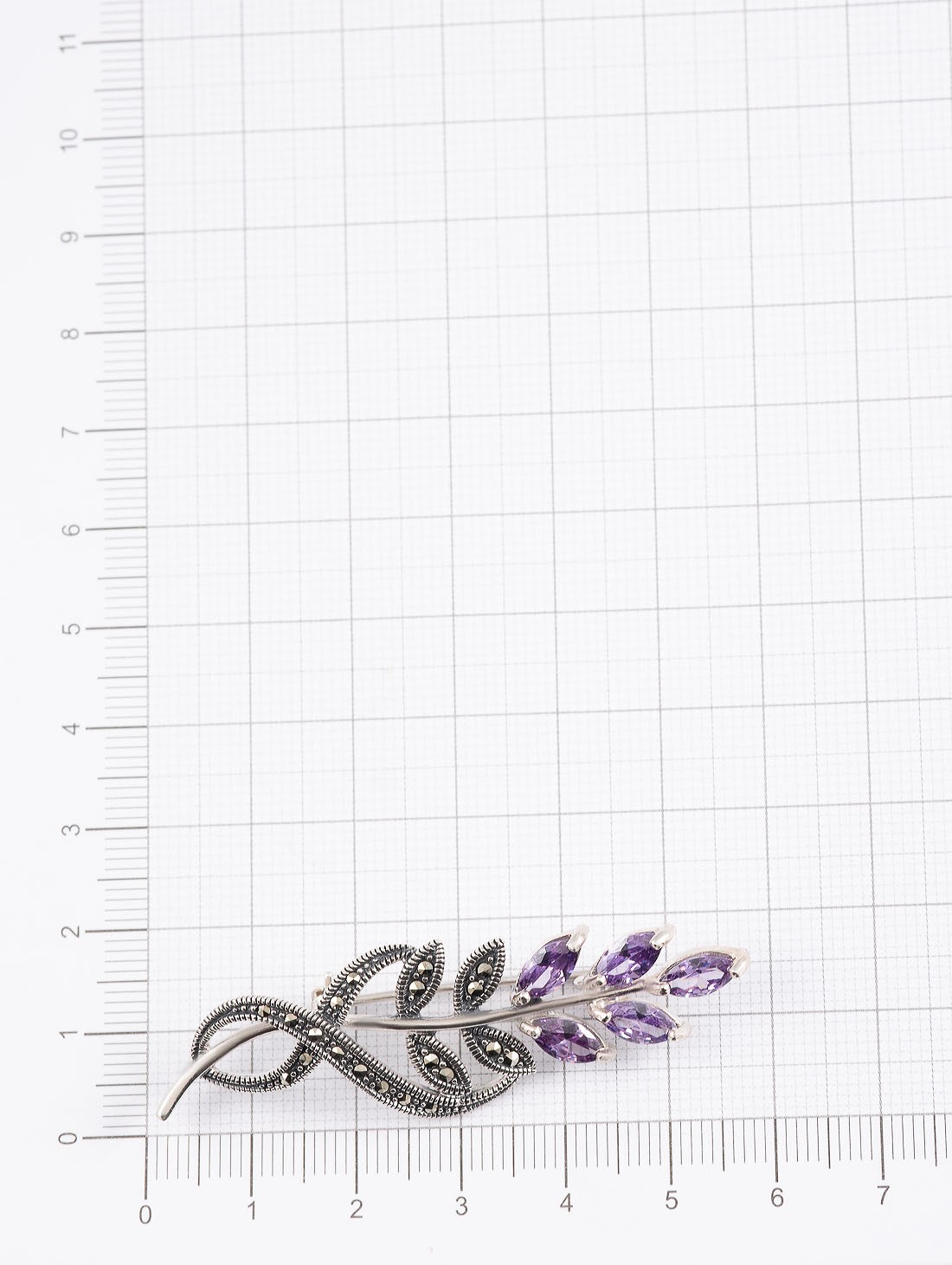 91636 Брошь (Ag 925)