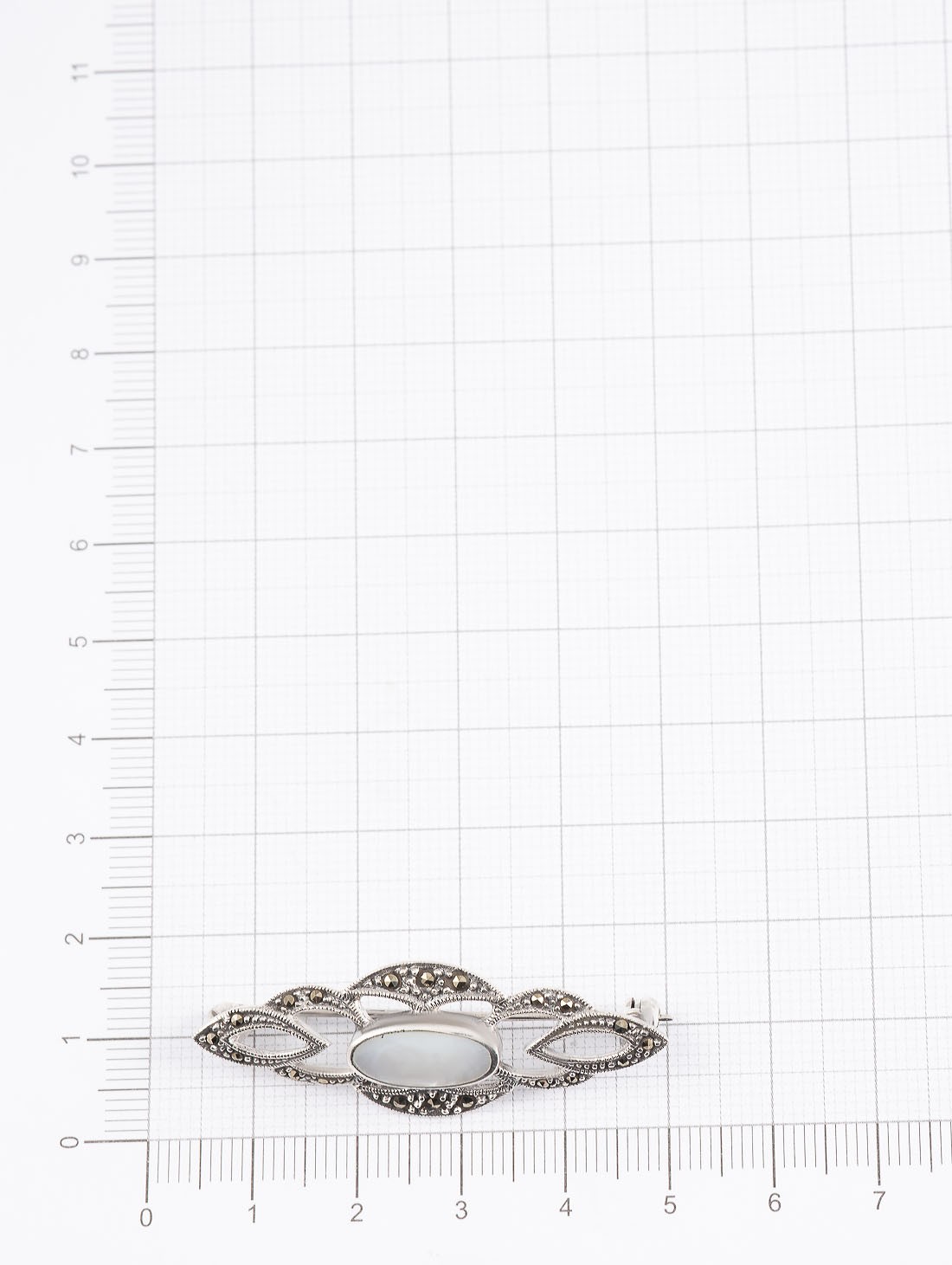 91629 Брошь (Ag 925)