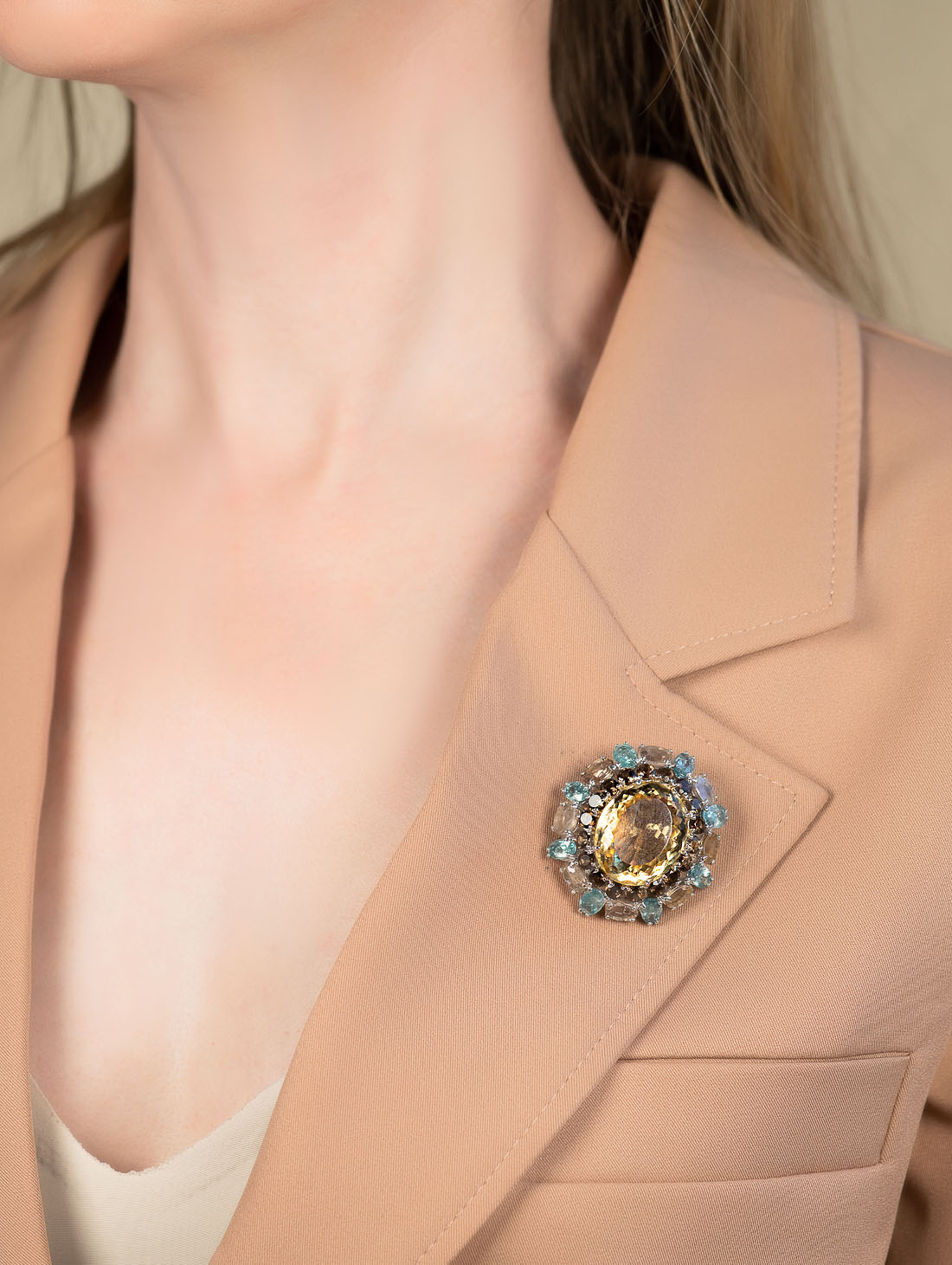 294 Брошь-кулон (Ag 925)