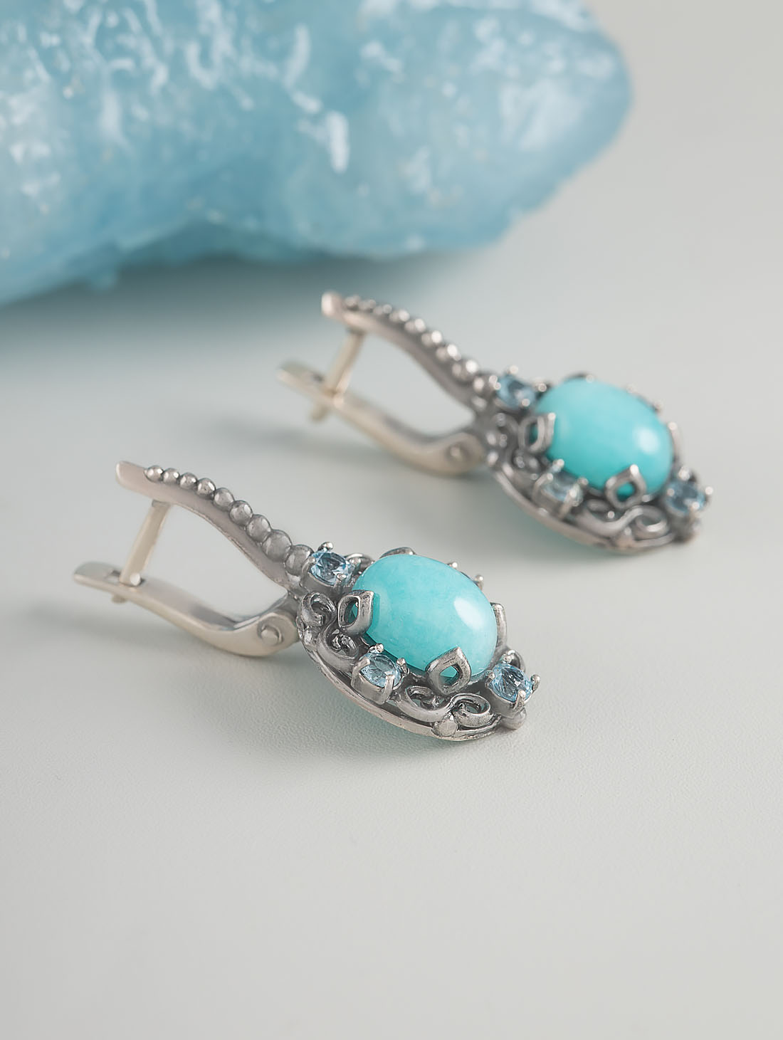 060156 Серьги (Ag 925)