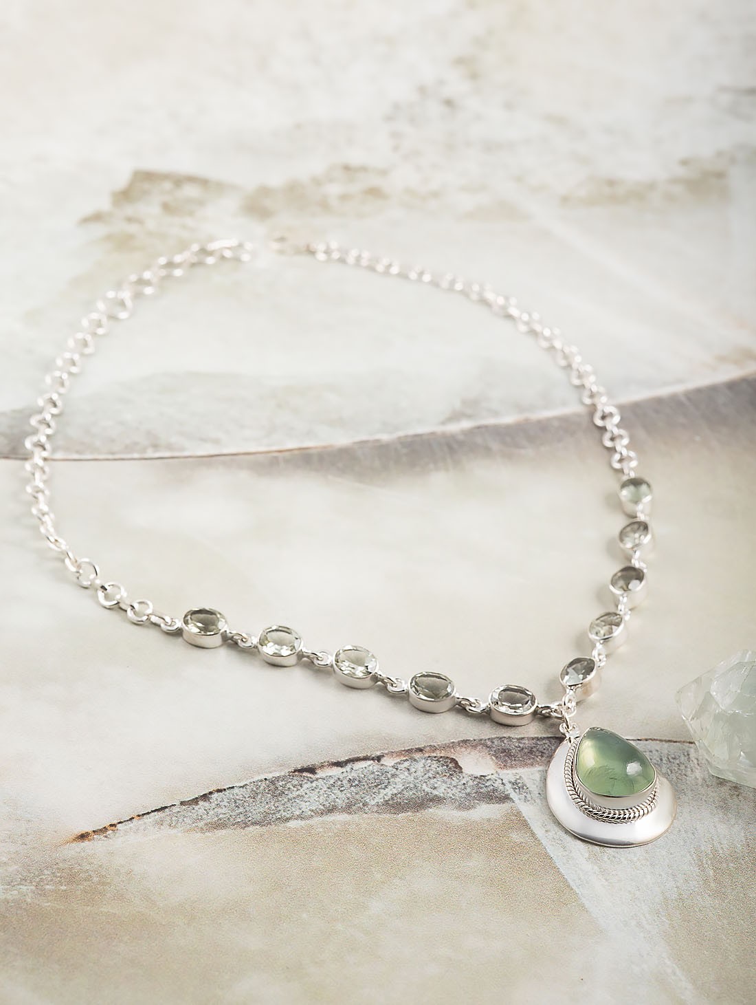 98856 Колье (Ag 925)