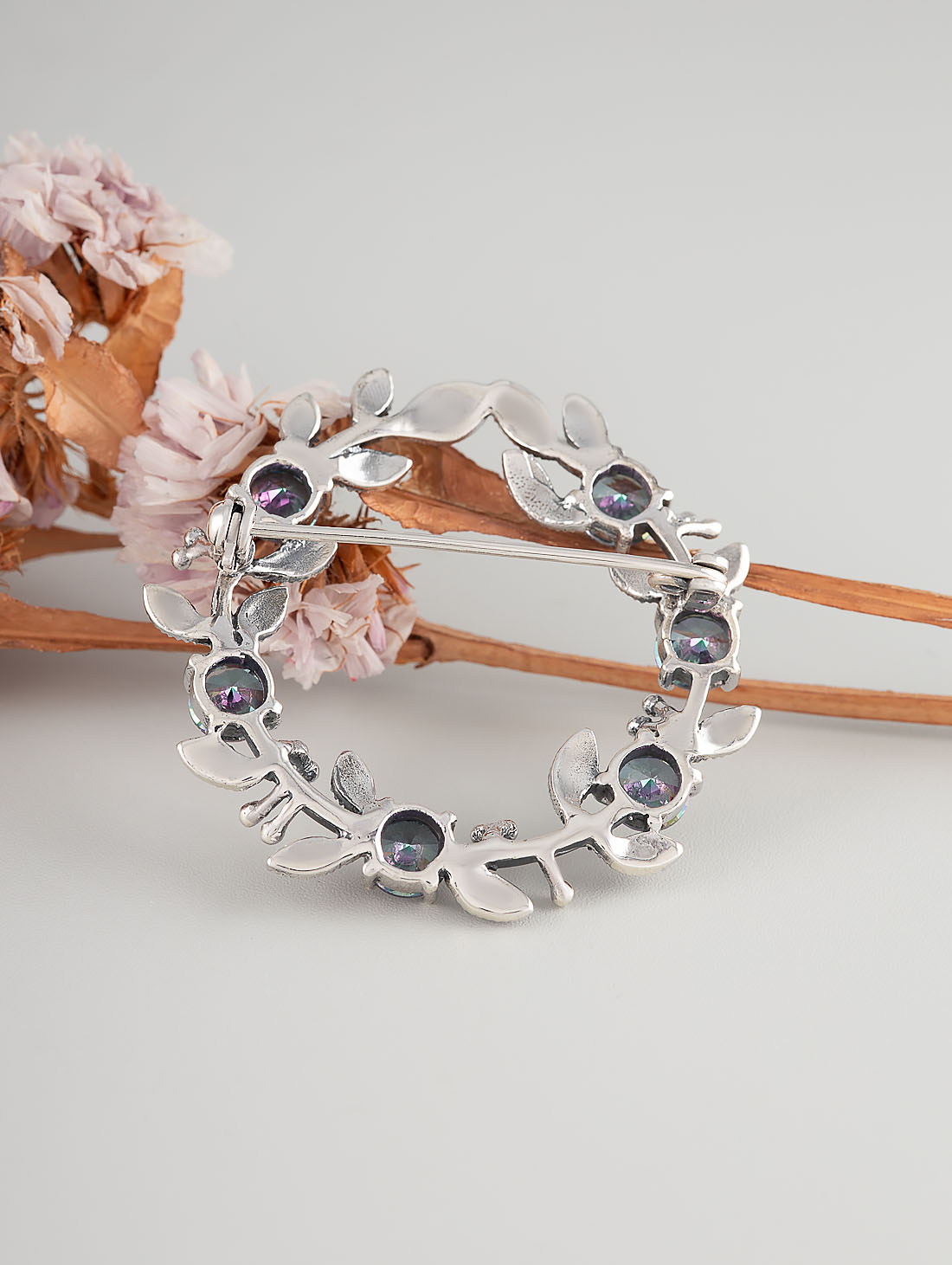 91579 Брошь (Ag 925)