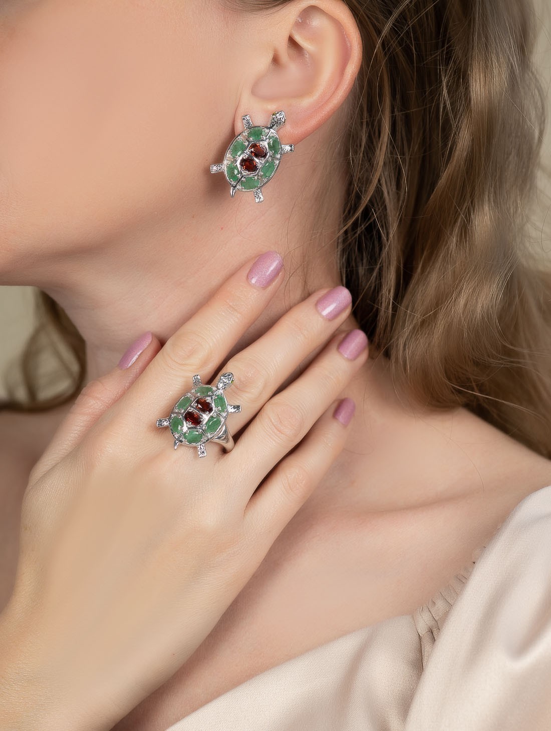 022230 Серьги (Ag 925)