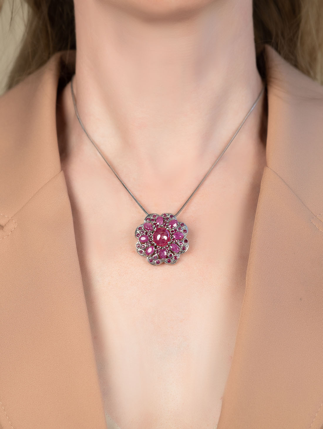 287 Брошь-кулон (Ag 925)