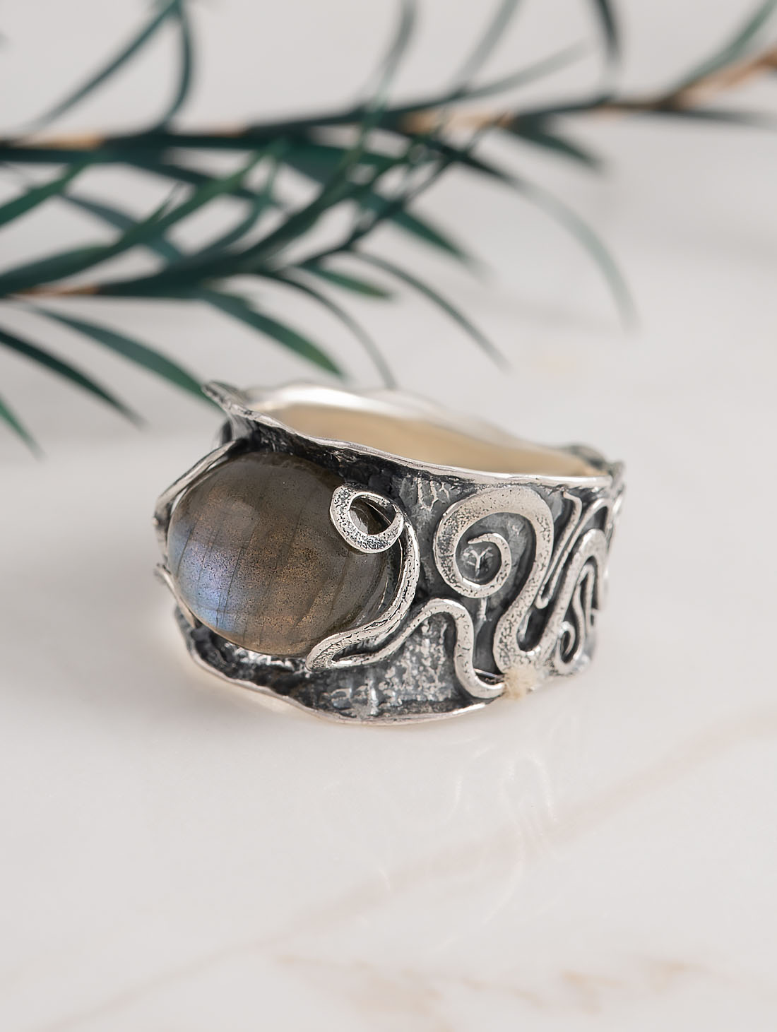 041449 Кольцо (Ag 925)