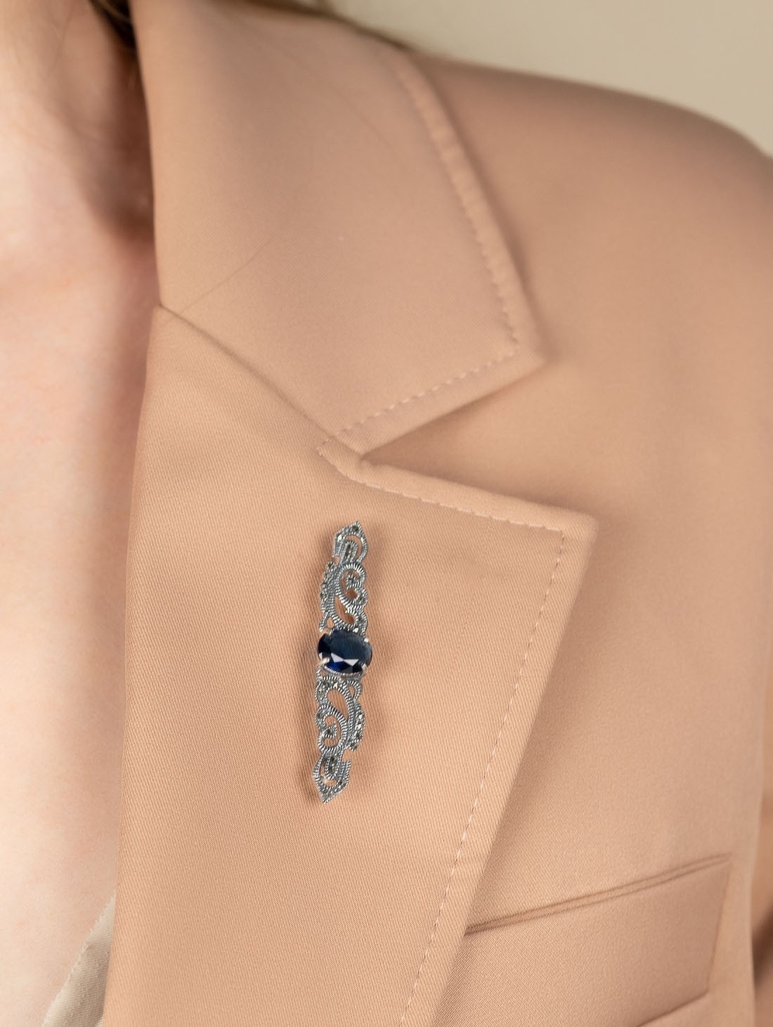 91646 Брошь (Ag 925)