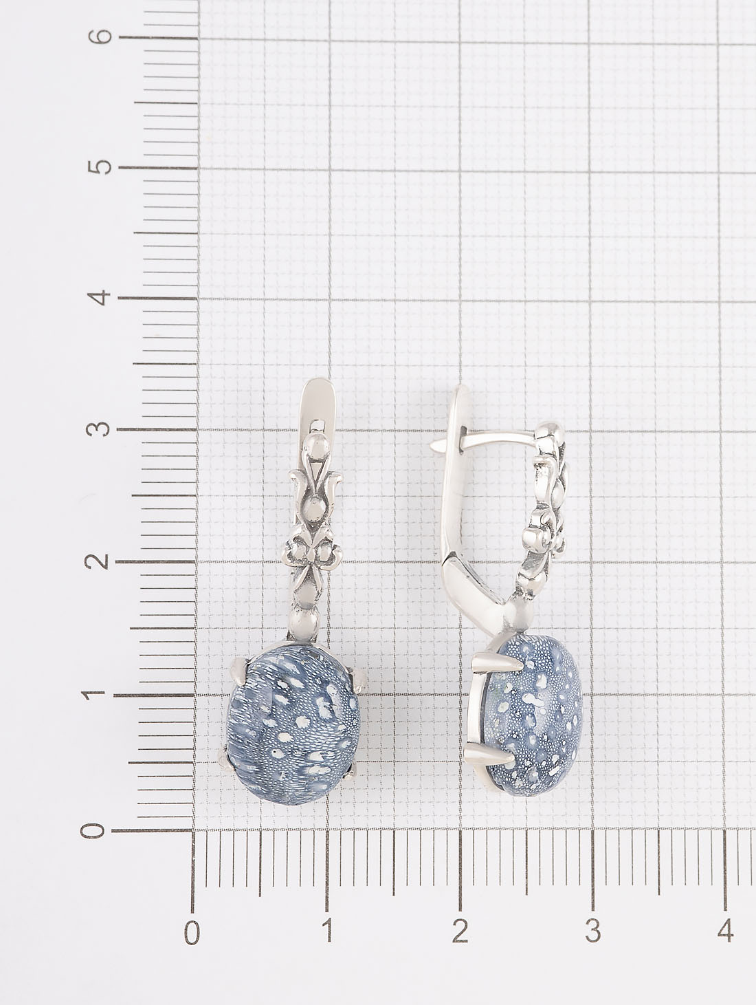 060143 Серьги (Ag 925)