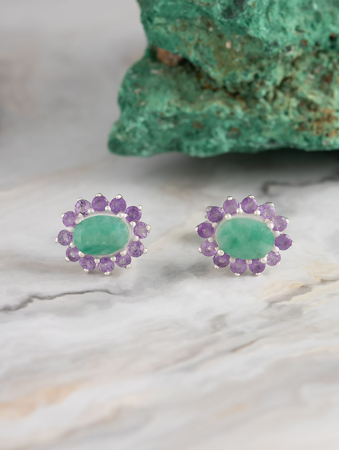 9503 Серьги пуссеты (Ag 925)